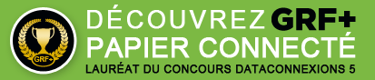 D�couvrez GRF+ papier connect� laur�at du concours DATACONNEXION5